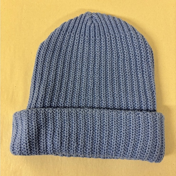 Love Your Melon Twins Cities Blue Knit Beanie - Picture 2 of 3